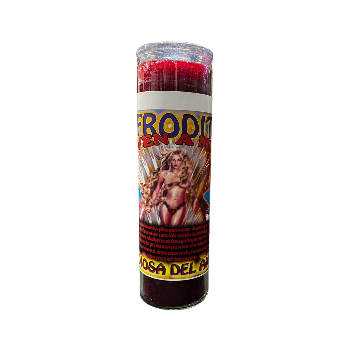 Afrodita Diosa Del Amor Veladora / Aphrodite Love Goddess Candle