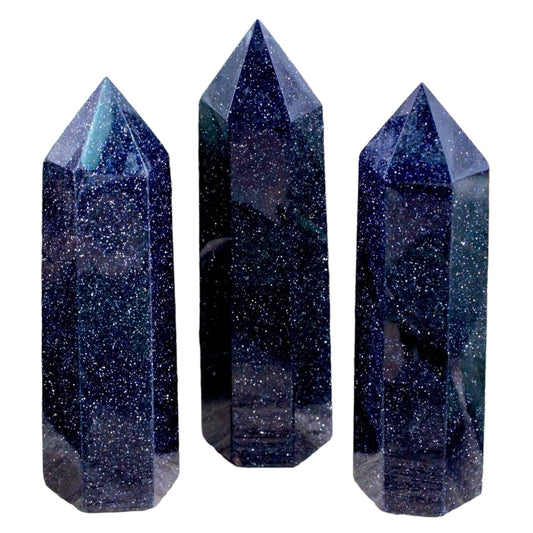 Blue Sandstone Crystal Tower