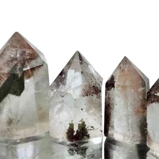 Garden Quartz Crystal Tower