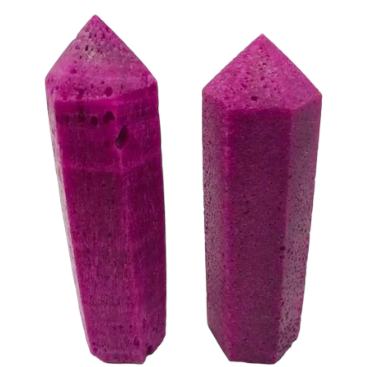 Honeycomb Ruby Crystal Tower