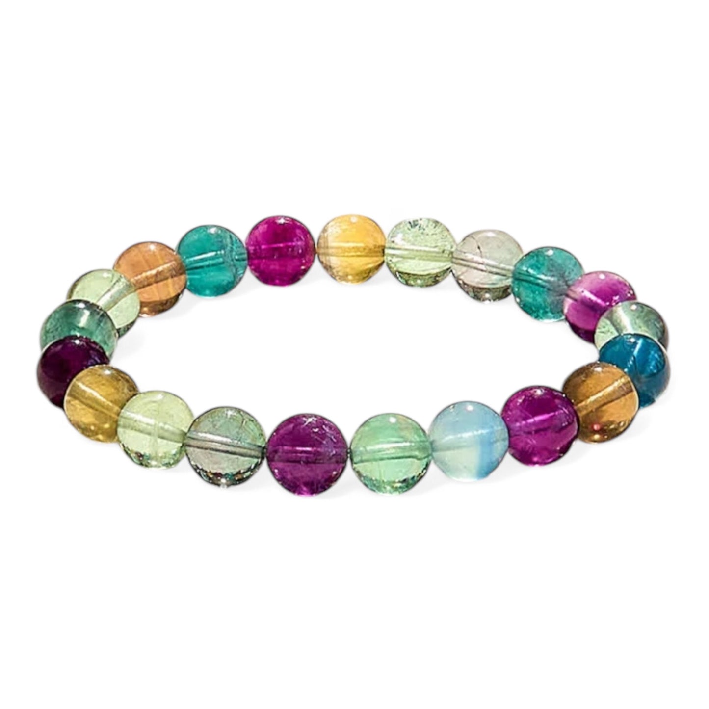 Candy Fluorite Crystal Bracelet