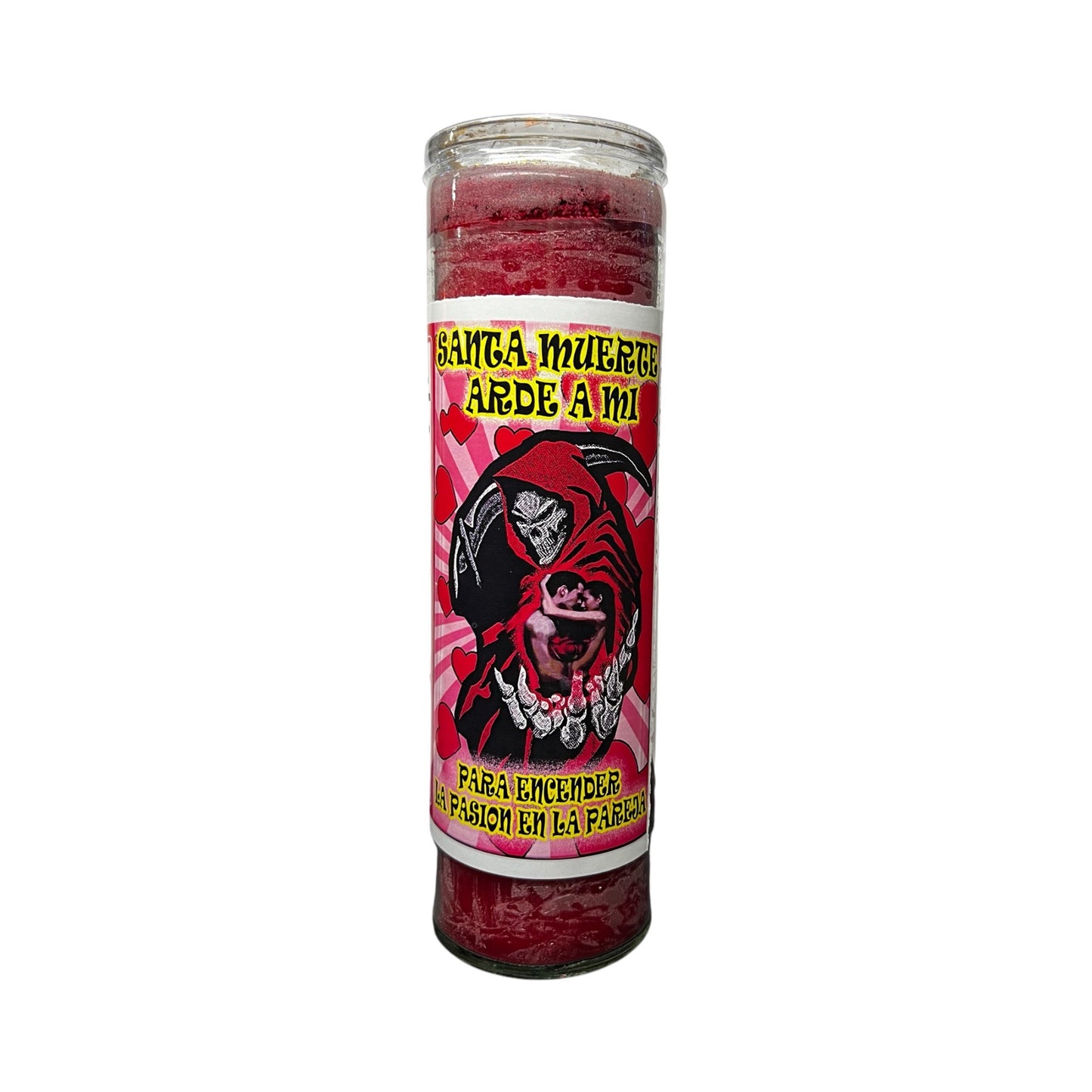 Santa Muerte ARDE A Mi Veladora | Saint Holy Death BURN (Yearn) For Me Candle