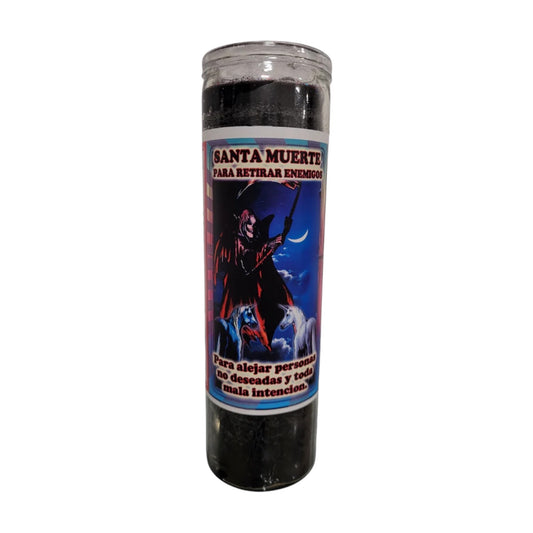 Santa Muerte Para Retirar Personas Veladora / Saint Holy Death For Third Party Removal Candle