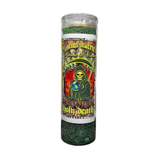 Santa Muerte Amarré De DINERO Veladora | Saint Holy MONEY Binding Candle