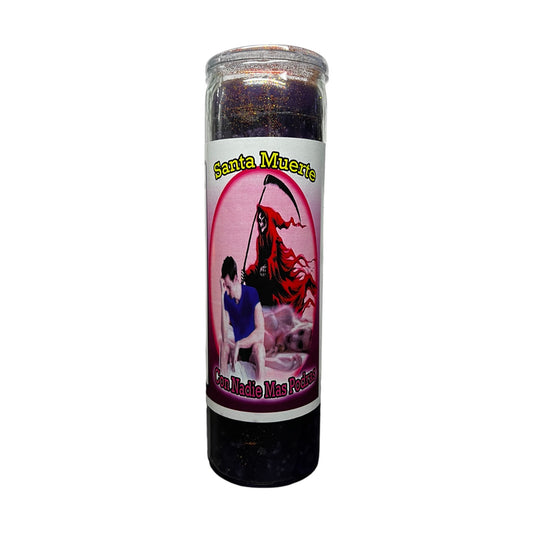 Santa Muerte Con Nadie Más Podrás Veladora | Saint Holy Death (With NO ONE Else) Candle