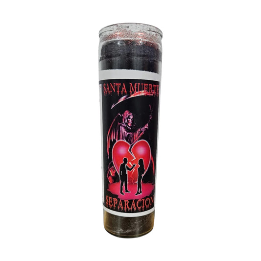 Santa Muerte Separación Veladora / Saint Holy Death Separation Candle