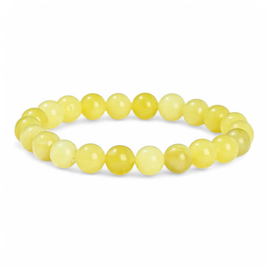 Yellow Agate Crystal Bracelet