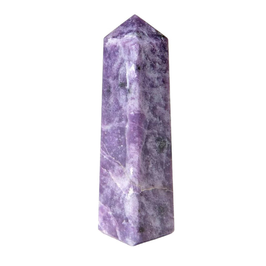 Lepidolite Crystal Tower