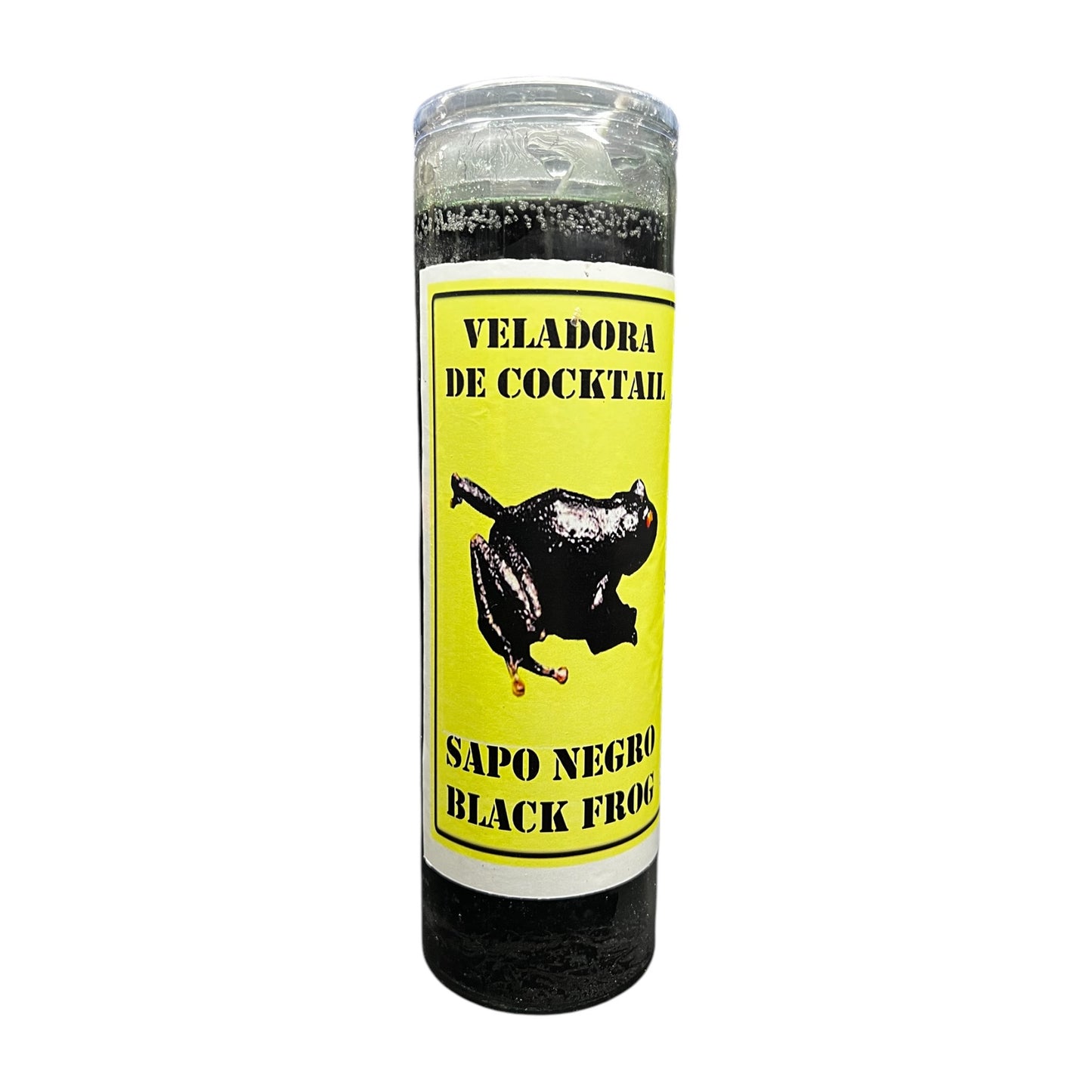 Sapo NEGRO Veladora | BLACK (TOAD) Frog Candle