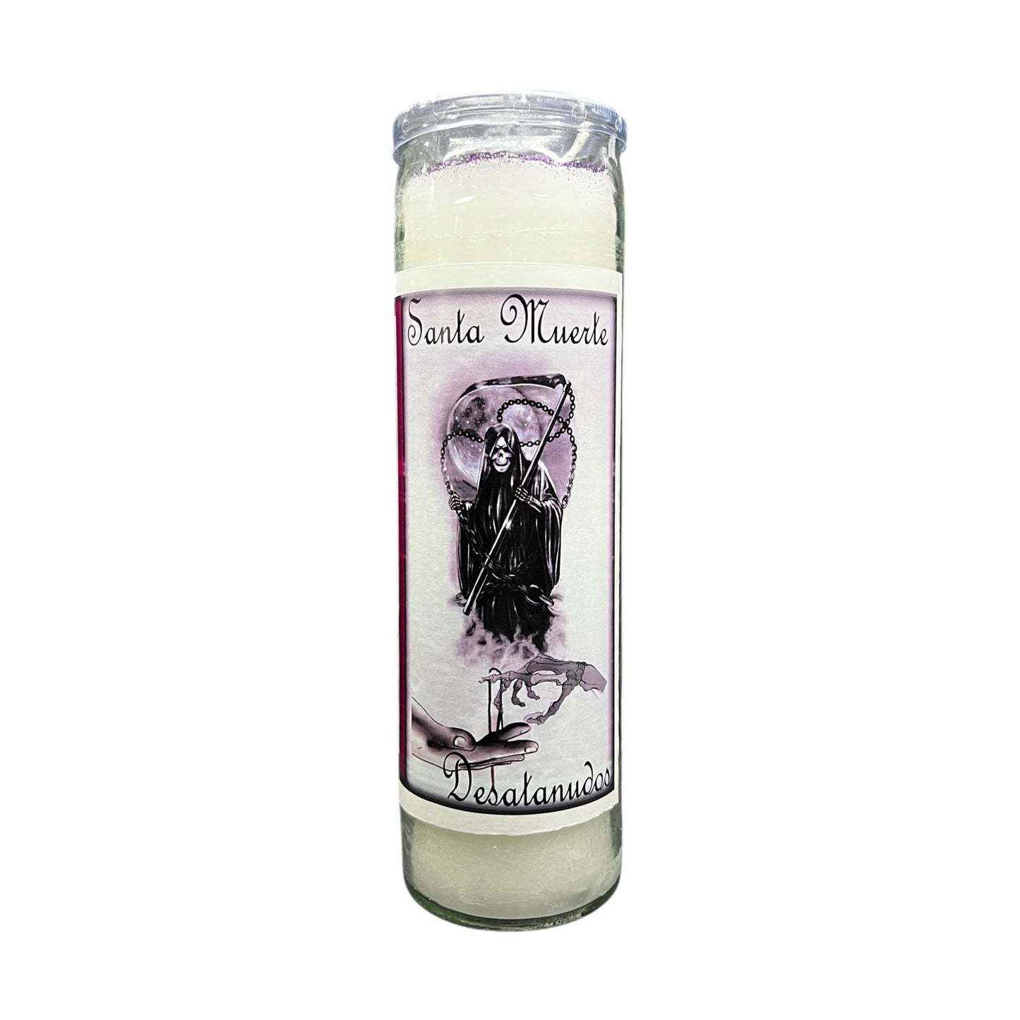 Santa Muerte Desatanudos Veladora | Saint Holy Death UNTIE (Knots) Candles